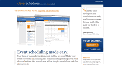Desktop Screenshot of cleverschedules.clevermethod.com